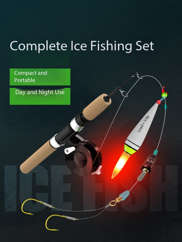 Fishing Rod Ice - Новая ультракороткая телескопическая удочка для зимней