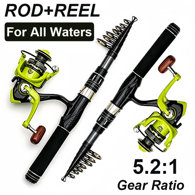 Комбо-набор для спиннинговой р – обзор и цена Fishing Rod Combo