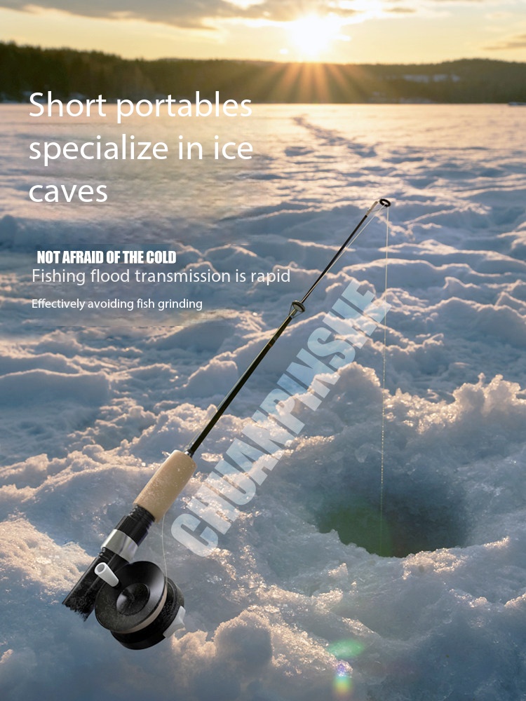 Новая ультракороткая телескопи – обзор и цена Fishing Rod Ice