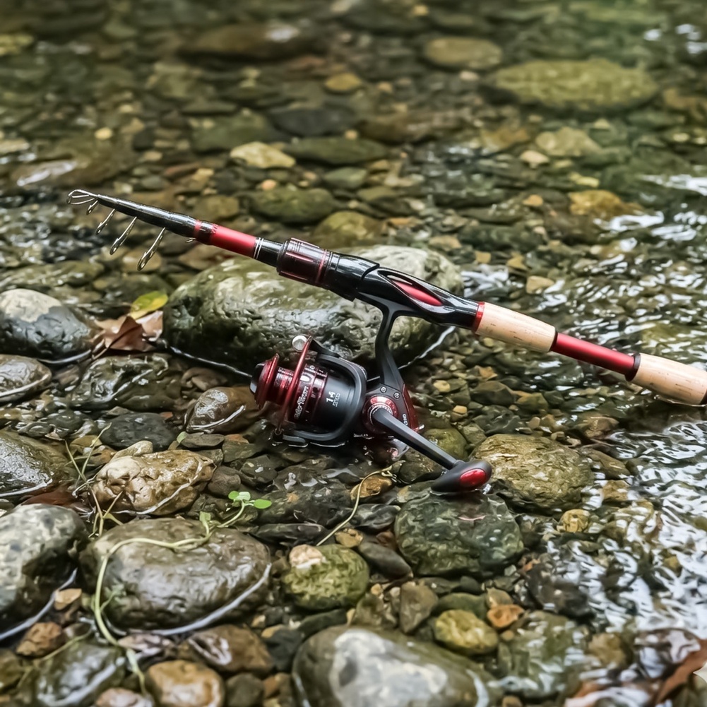 Ультралегкое карбоновое удилищ – обзор и цена Fishing Rod Combo